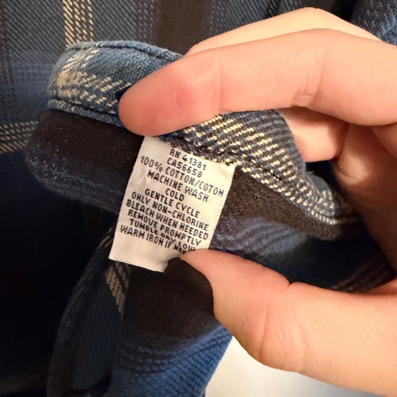 VINTAGE POLO RALPH LAUREN FLANNELETTE BUTTON UP SHIRT - Picture 8 of 10
